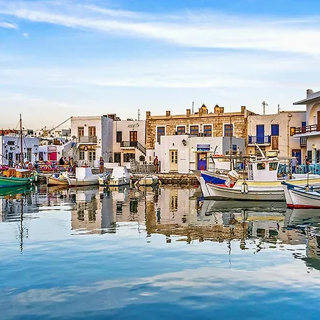 Endearing Naxos Quadruple Private Balcony Center Apartment Naxos City